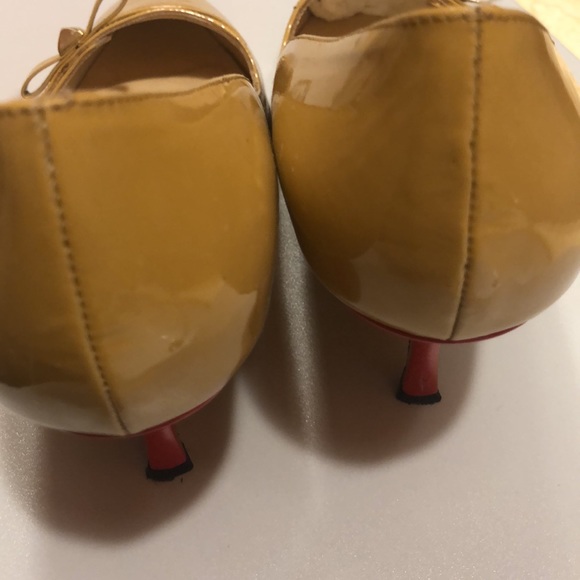 Kate Spade Patent Heels-Tan - Picture 8 of 12